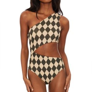 Beach Riot Celine Shine One Piece Swimsuit